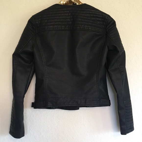 NWOT Forever 21 Faux Leather Jacket - Picture 4 of 8